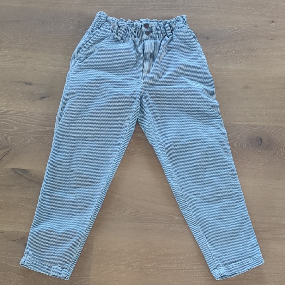 Universal Thread Hickory Blue Striped Ankle Pants
